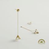 Orecchini On a Roll Tetraedro Fairmined