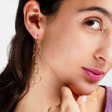 minrl rings earrings yellow gold worn