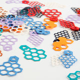 minrl 541 earrings silver papers