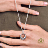 Collana Aura Ciondolo Grande Fairmined