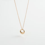 minrl aura necklace gold red