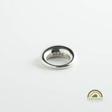 minrl aura ring fairmined silver