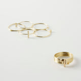 minrl fibonacci ring set gold