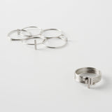 minrl fibonacci ring set in silver