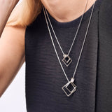 Geometric Toys Squares Necklace