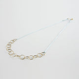 minrl hexagons air necklace gold