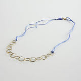 minrl hexagons air necklace gold