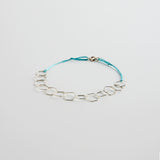 minrl hexagons light bracelet silver