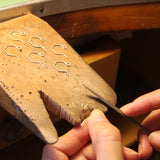 minrl hexagons light earrings silver workbench