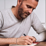 minrl loop in loop bracelet silver small worn