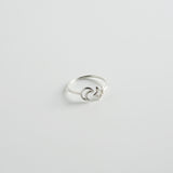 minrl my first ring moon star silver