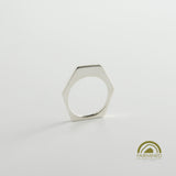 minrl random polygons rings hexagons fairmined silver 02