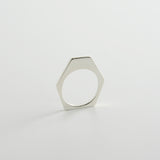 minrl random polygons rings hexagons silver 01