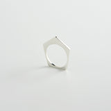 minrl random polygons rings pentagons silver 01