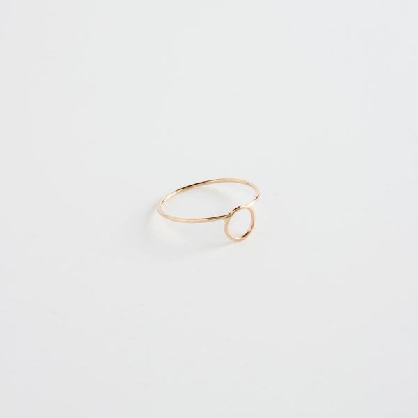 minrl shapes rings red gold newmoon