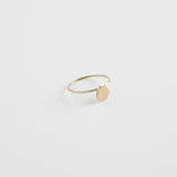minrl shapes rings yellow gold fullmoon