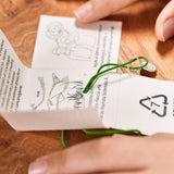 minrl value of recycling charm silver open packaging