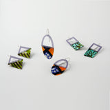 minrl x kechic earrings mix silver