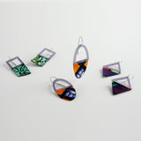 minrl x kechic earrings mix silver