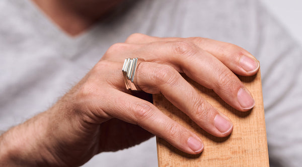 March Fairmined visual edit: Stackable jewelry for all seasons