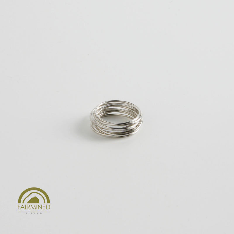 minrl rings bracelet fairmined silver