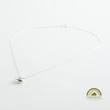 minrl aura necklace fairmined silver