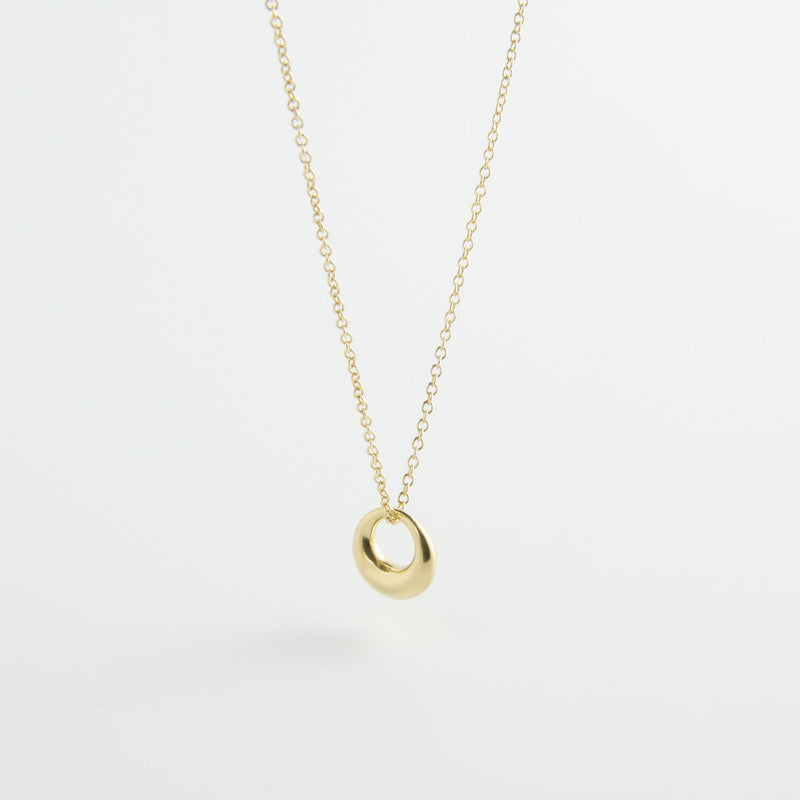 minrl aura necklace gold yellow