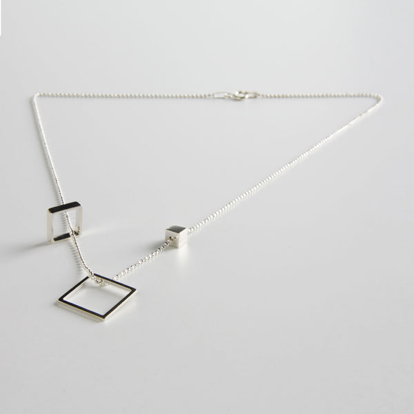 Geometric Toys Squares Necklace