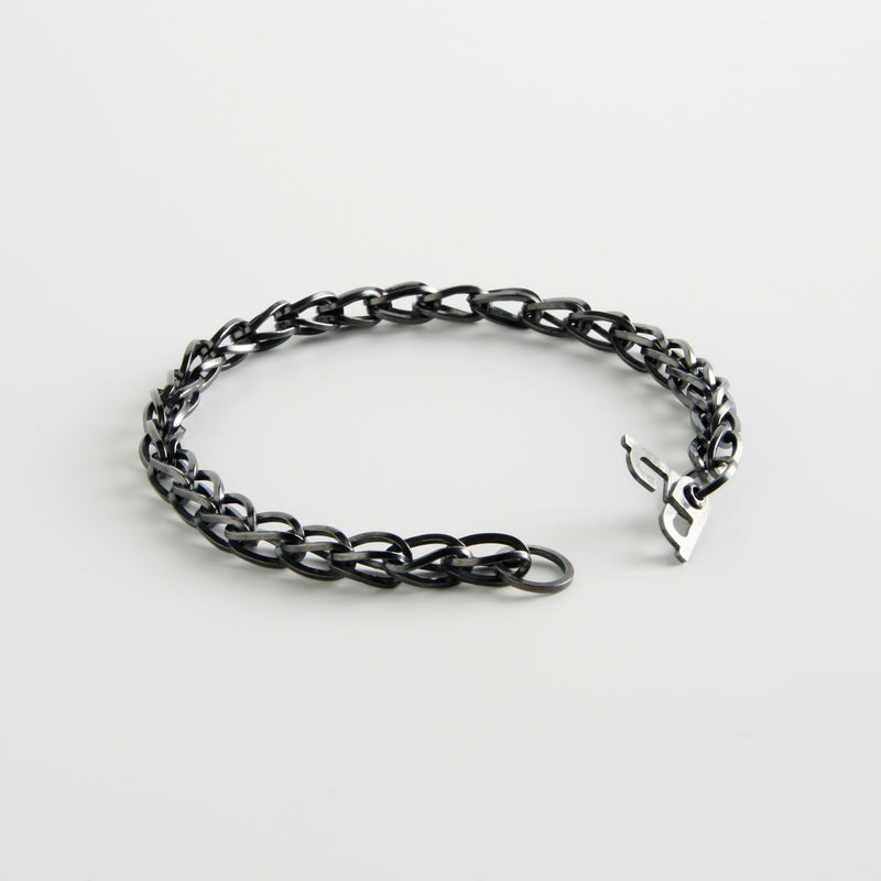 minrl loop in loop bracelet black big