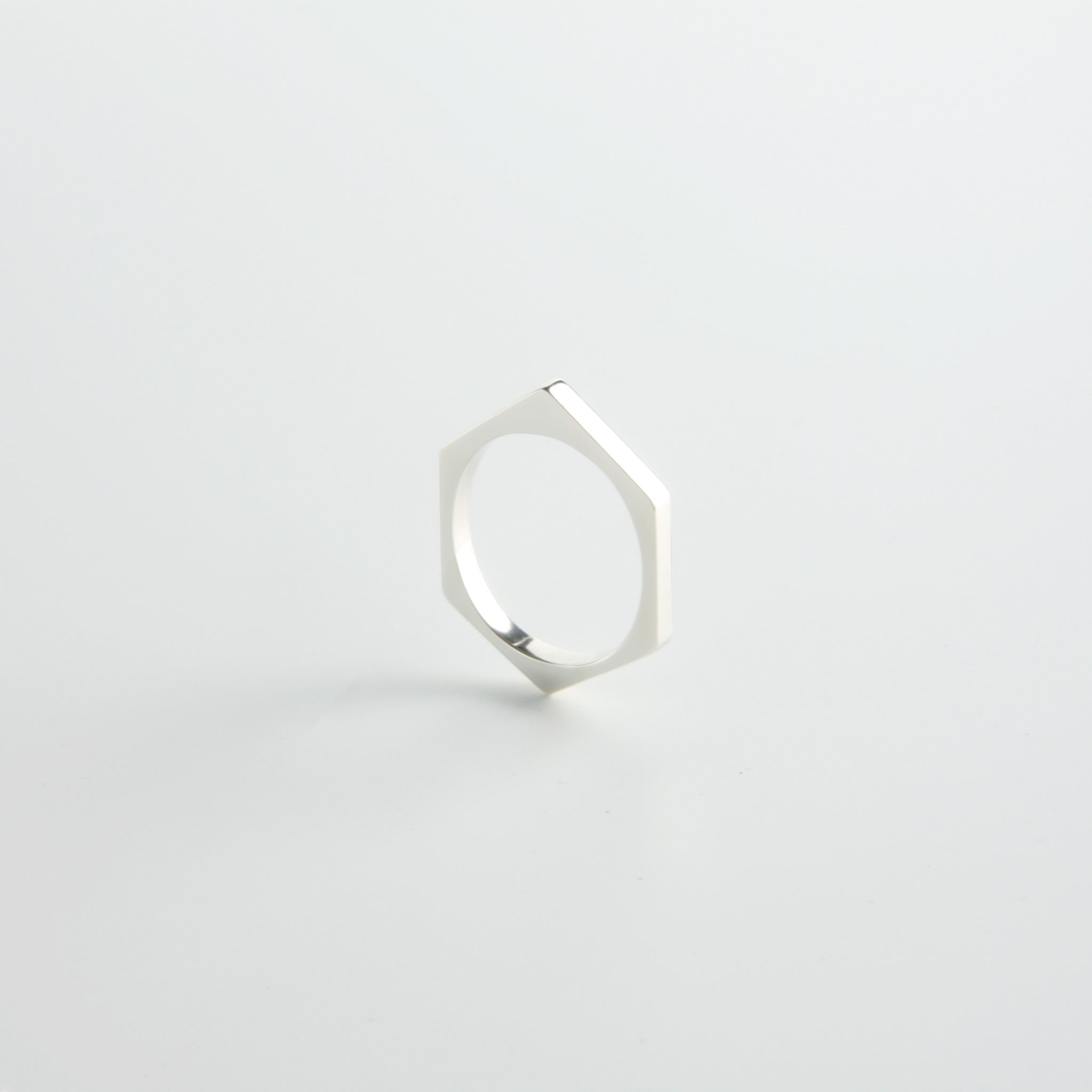 a the polygon ring... Random Polygons Ring Set Three Hexagons | minrl jewels