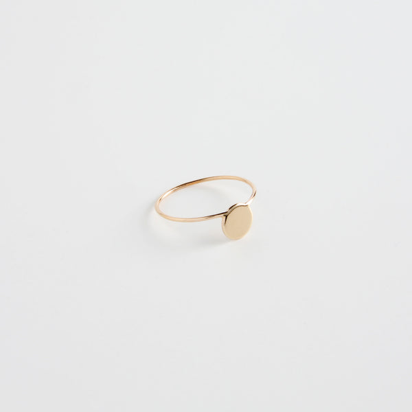 minrl shapes rings red gold fullmoon