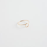 minrl shapes rings red gold newmoon