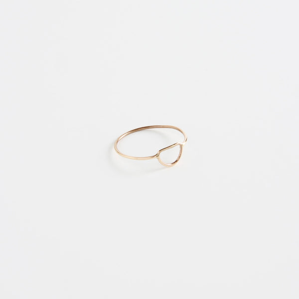 minrl shapes rings red gold waning