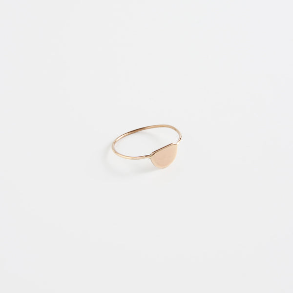 minrl shapes rings red gold waxing