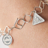 minrl value of recycling bracelet silver detail